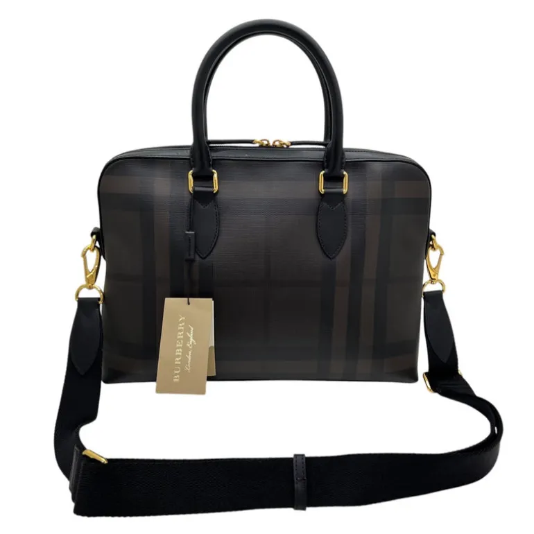 BURBERRY BARROW BORSA DA LAVORO A TRACOLLA
