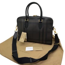 BURBERRY BARROW BORSA DA LAVORO A TRACOLLA