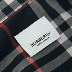 BURBERRY CAMICIA IN COTONE CHECK TG M (VESTE L)