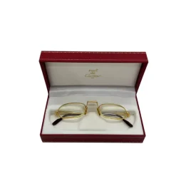 CARTIER SANTOS DEMI LUNE OCCHIALI VINTAGE