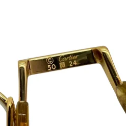 CARTIER SANTOS DEMI LUNE OCCHIALI VINTAGE