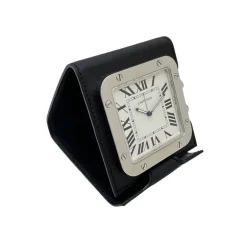 CARTIER SANTOS SVEGLIA DA VIAGGIO AL QUARZO