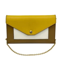CELINE PORTAFOGLIO CON CATENA IN PELLE