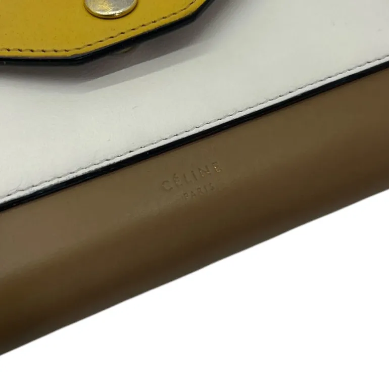 CELINE PORTAFOGLIO CON CATENA IN PELLE