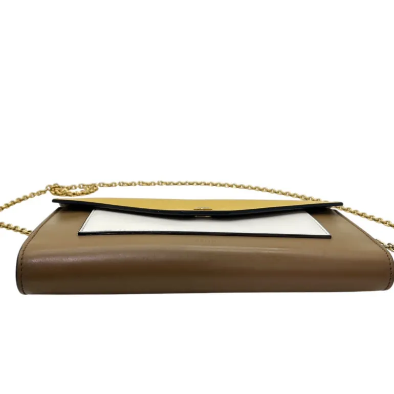 CELINE PORTAFOGLIO CON CATENA IN PELLE