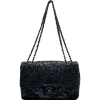CHANEL BORSA CLASSICA SINGLE FLAP CON PAILLETTES