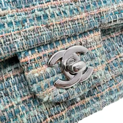 CHANEL TIMELESS CLASSIQUE 11.12 IN TWEED MULTICOLORE