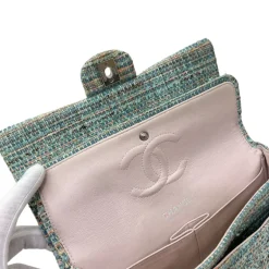 CHANEL TIMELESS CLASSIQUE 11.12 IN TWEED MULTICOLORE