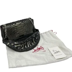 CHRISTIAN LOUBOUTIN ARTEMIS BORSA IN PITONE