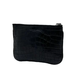 DOLCE & GABBANA MINI POUCH IN STAMPA COCCODRILLO