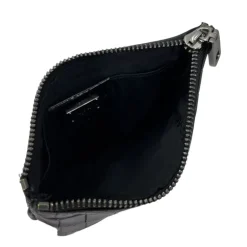 DOLCE & GABBANA MINI POUCH IN STAMPA COCCODRILLO