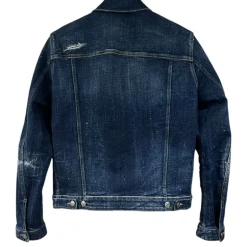 DSQUARED2 GIACCA DENIM CON CRISTALLI TG 48 (M)