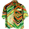 FORMY STUDIO CAMICIA IN POLIESTERE VERDE TG M