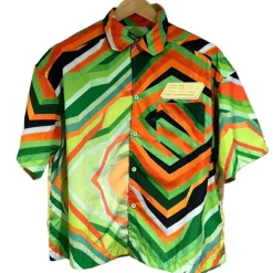FORMY STUDIO CAMICIA IN POLIESTERE VERDE TG M