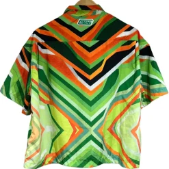 FORMY STUDIO CAMICIA IN POLIESTERE VERDE TG M