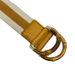 GUCCI BAMBOO CINTURA IN TESSUTO