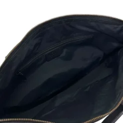 GUCCI BORSA A SPALLA IN TESSUTO GG E PELLE