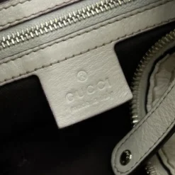 GUCCI BORSA A SPALLA IN TESSUTO GG E PELLE