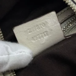 GUCCI BORSA A SPALLA IN TESSUTO GG E PELLE
