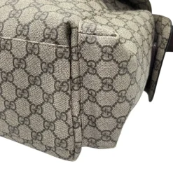 GUCCI BORSA PER ACCESSORI DA BEBÈ GG SUPREME MISURA MEDIA