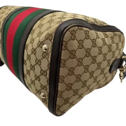 GUCCI BOSTON BAG WEB CON TRACOLLA