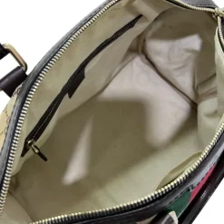 GUCCI BOSTON BAG WEB CON TRACOLLA