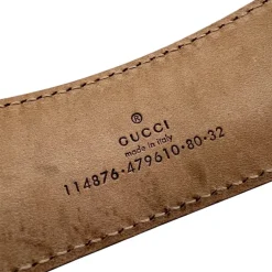 GUCCI CINTURA GG MIS. 80
