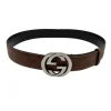 GUCCI CINTURA IN PELLE GG MIS. 85
