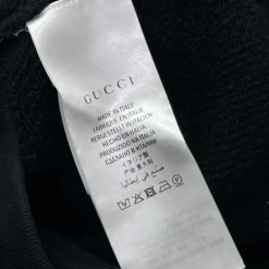 GUCCI FELPA GIROCOLLO VINTAGE LOGO TG XS