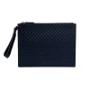 GUCCI POCHETTE IN PELLE GUCCISSIMA BLU