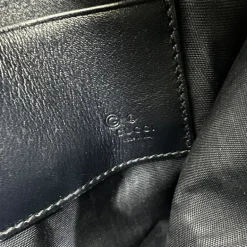 GUCCI POCHETTE IN PELLE GUCCISSIMA BLU