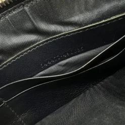 GUCCI POCHETTE IN PELLE GUCCISSIMA BLU
