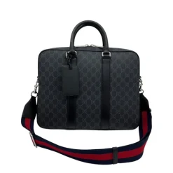 GUCCI PORTADOCUMENTI GG A TRACOLLA