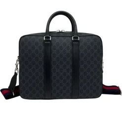 GUCCI PORTADOCUMENTI GG A TRACOLLA