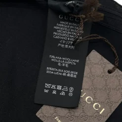 GUCCI SCIARPA GG IN LANA E SETA