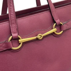 GUCCI TOTE BAG HORSEBIT IN PELLE