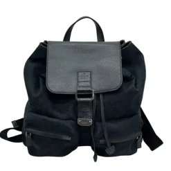 GUCCI ZAINO IN TESSUTO GG E PELLE