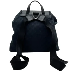 GUCCI ZAINO IN TESSUTO GG E PELLE