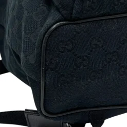 GUCCI ZAINO IN TESSUTO GG E PELLE