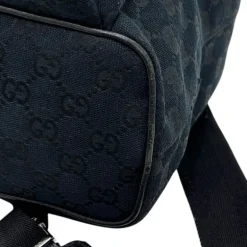 GUCCI ZAINO IN TESSUTO GG E PELLE