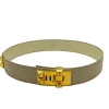 HERMÈS CINTURA COLLIER DE CHIEN IN STRUZZO TG 75