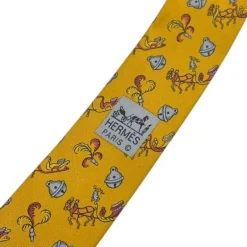 HERMÈS CRAVATTA IN SETA
