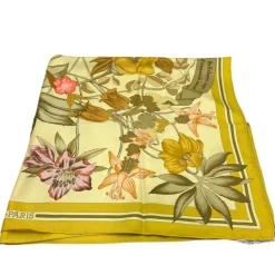 HERMÈS FOULARD CARRÉ 90 FLEURS D’HELLANDE
