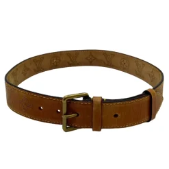 LOUIS VUITTON CINTURA IN PELLE VINTAGE TG 80