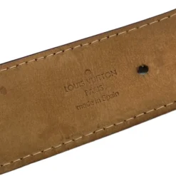 LOUIS VUITTON CINTURA IN PELLE VINTAGE TG 80