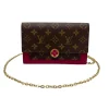 LOUIS VUITTON FLORE PORTAFOGLIO CON CATENA