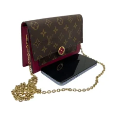 LOUIS VUITTON FLORE PORTAFOGLIO CON CATENA