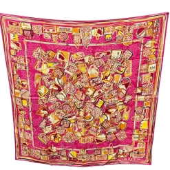 LOUIS VUITTON FOULARD IN SETA MULTICOLOR