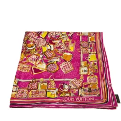 LOUIS VUITTON FOULARD IN SETA MULTICOLOR