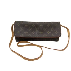LOUIS VUITTON TWIN TRACOLLA MONOGRAM VINTAGE